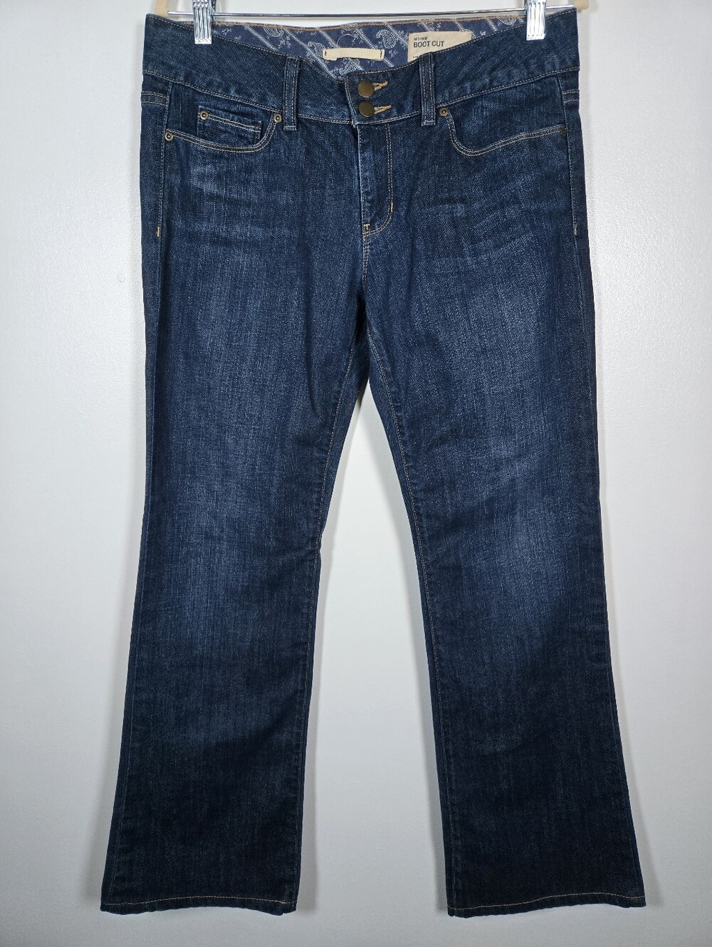 GAP Mid Rise Boot Cut Denim Jeans Size 10/30R Western Rodeo Cowgirl